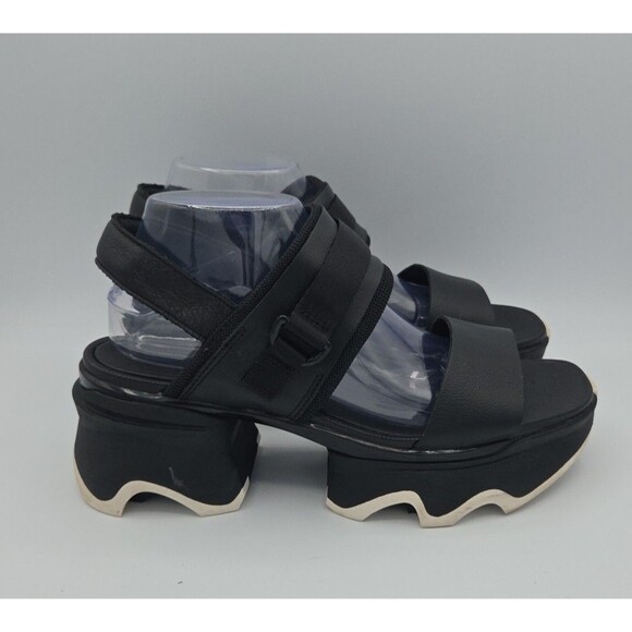 Sorel Kinetic Impact Slingback Sandals Women’s Size 10 Platform Block Heel Shoes - Picture 8 of 10